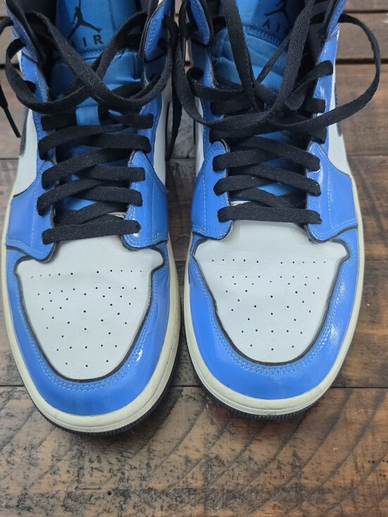 Jordan Other - Air Jordan Men’s Blue and White Mid Sneakers